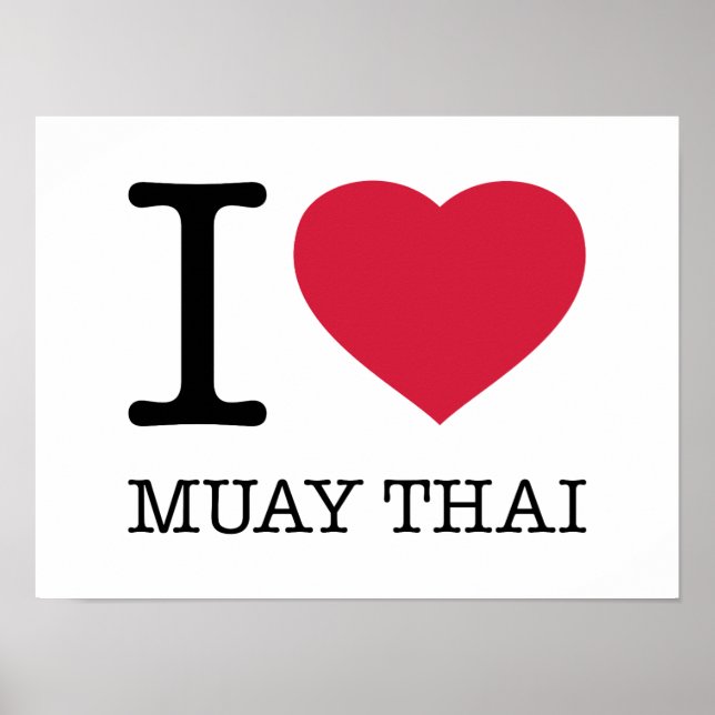 POSTER J'AIME BEAUCOUP LA THAÏLANDE (Devant)