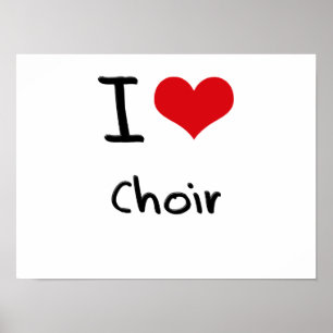 Poster J'aime Choir