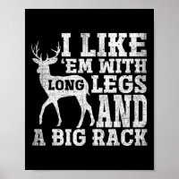J'Aime Em Avec De Longues Jambes Et Un Grand Cerf 
