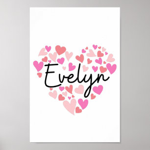 Poster J'aime Evelyn