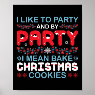 Poster J'Aime Faire La Fête