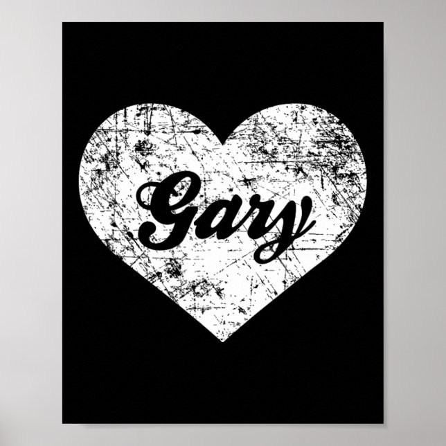 Poster J'aime Gary (Devant)