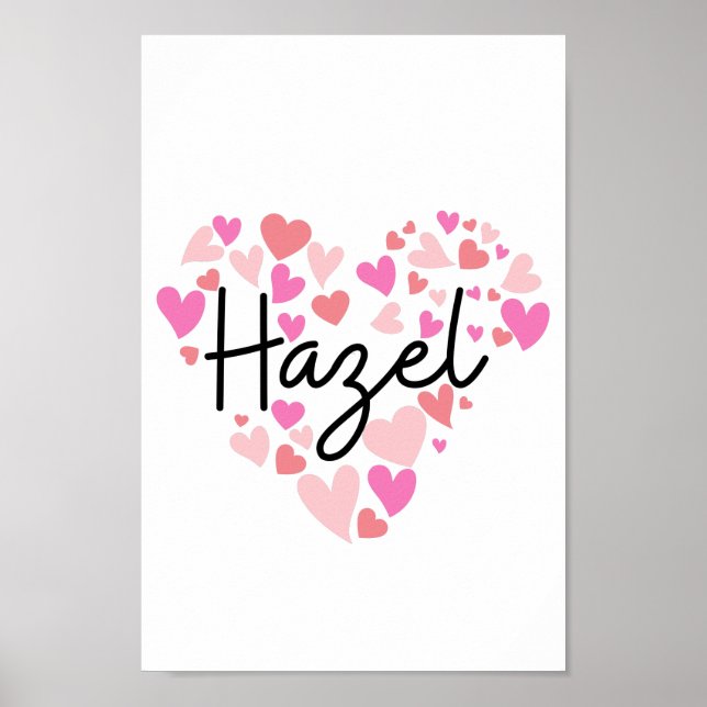 Poster J'aime Hazel (Devant)