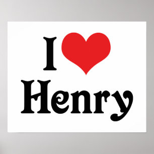 Poster J'aime Henry