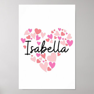 Poster J'aime Isabella