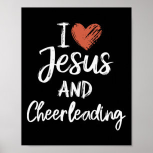 Poster J'aime Jésus et l'animation chrétienne religieuse