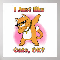 J'aime juste les chats, OK Chat qui fait le dab