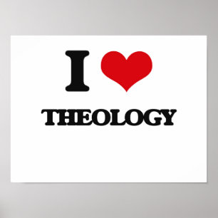 Poster J'aime la théologie