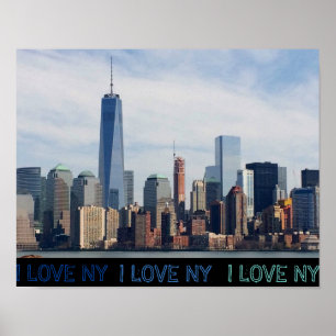 Poster J'AIME l'affiche de NY