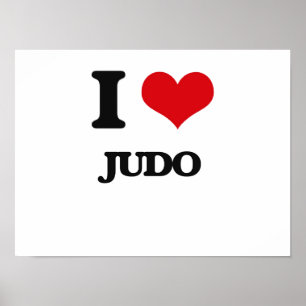 Poster J'aime le judo
