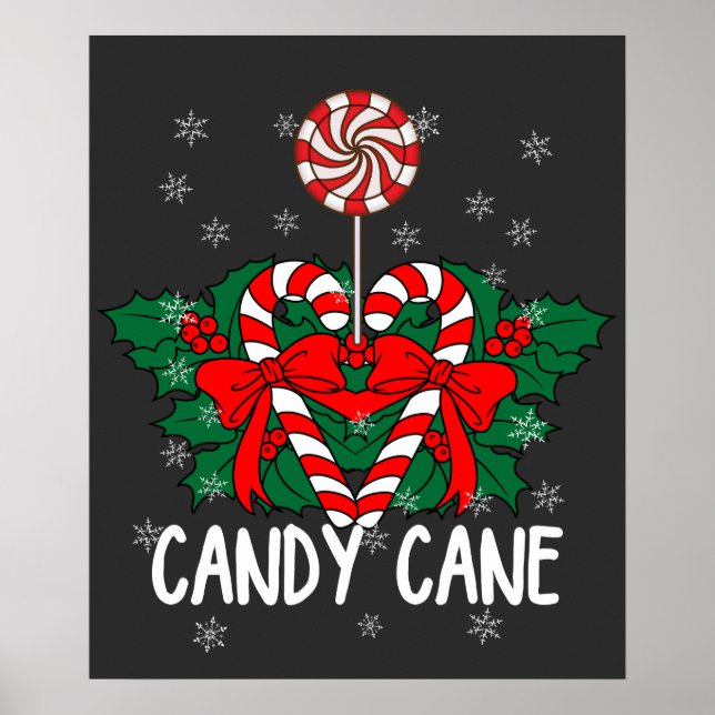 Poster J'aime le T-shirt Sucre de canne (Devant)