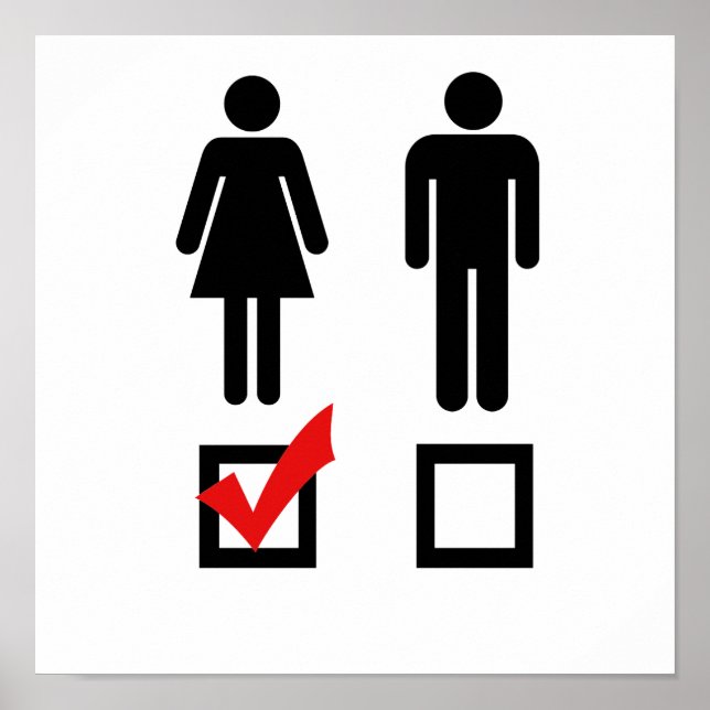 Poster J'aime les filles (Devant)