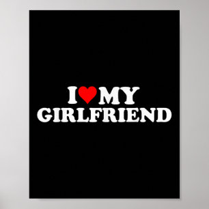 Poster J'Aime Ma Fille Chaude Je Coeur Ma Fille Chaude