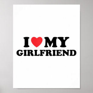 Poster J'Aime Ma Fille Chaude Je Coeur Ma Fille Chaude