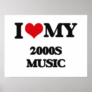 Poster J'aime ma MUSIQUE 2000S