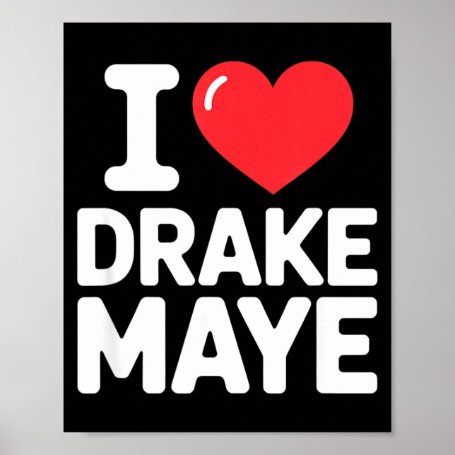 Poster J'aime Maye  (Devant)