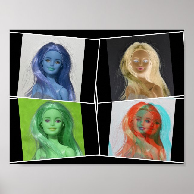 Poster J'aime mes poupées (Devant)