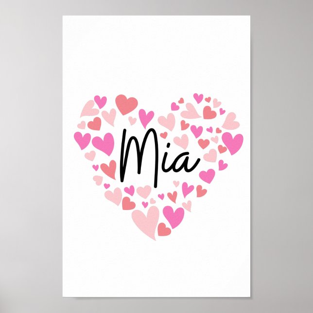 Poster J'aime Mia (Devant)