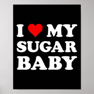 Poster J'Aime Mon Ba À Sucre