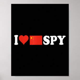 Poster J'aime mon espion chinois, j'ai coeur l'espion chi