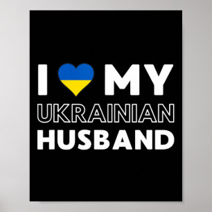 Poster J'aime mon Husnd ukrainien