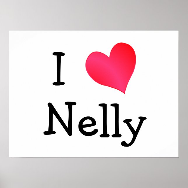Poster J'aime Nelly (Devant)