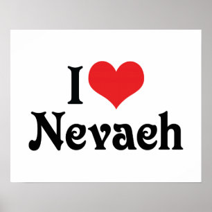 Poster J'aime Nevaeh