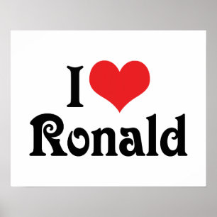 Poster J'Aime Ronald