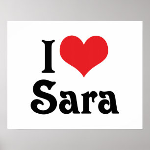 Poster J'aime Sara