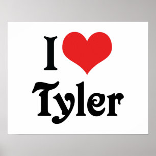 Poster J'aime Tyler