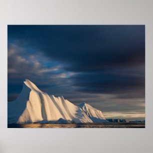 Poster Jakobshavn Isfjord Groenland