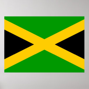 Poster Jamaica Flag