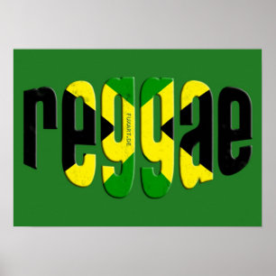 Poster jamaica reggagae