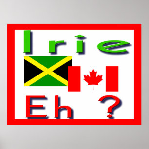 Poster Jamaïcain canadien