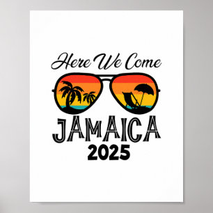 Poster Jamaïque 2025 Nous voilà T-shirt de rêve pour tout