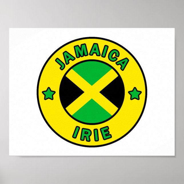 Poster Jamaïque Irie (Devant)