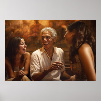 Poster Jamais trop vieux pour profiter de la buena vida