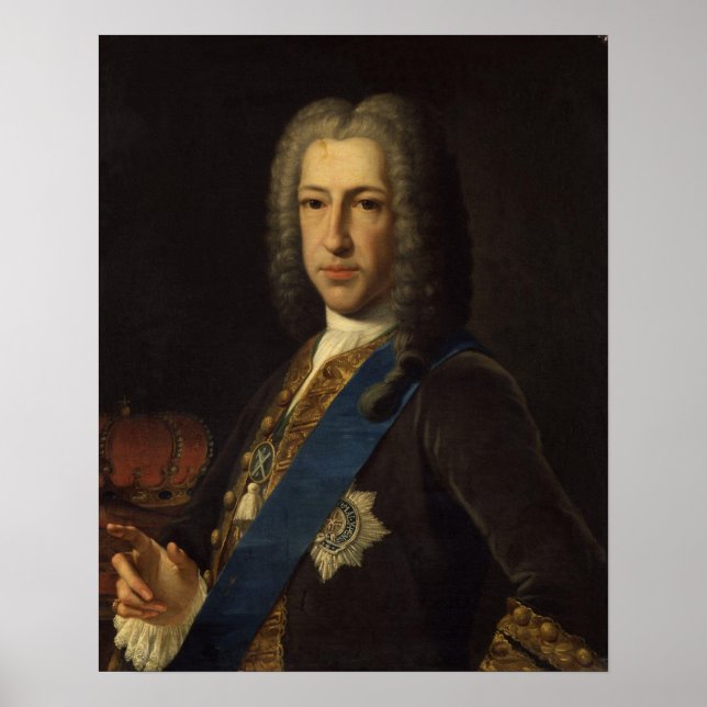 Poster James Francis Edward Stuart par Anton Raphael Meng (Devant)