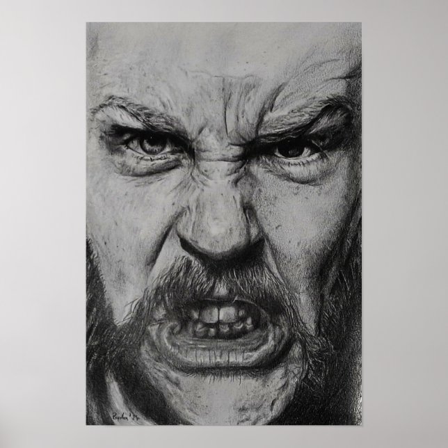 Poster James Hetfield (Devant)
