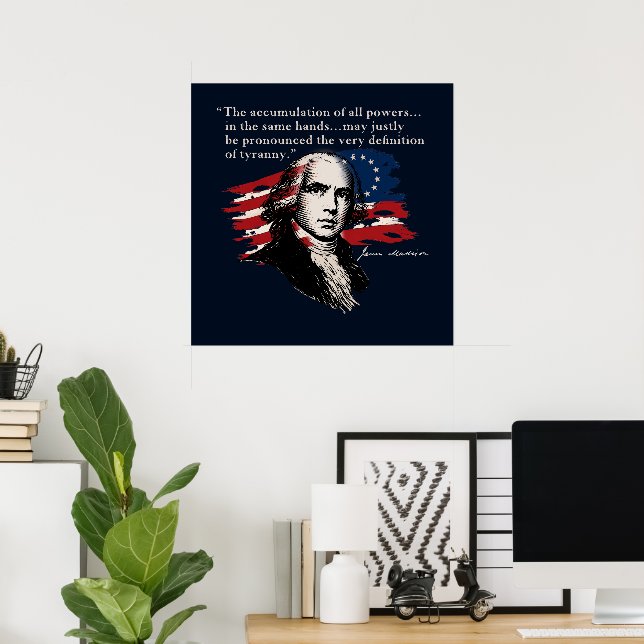 Poster James Madison (Bureau à domicile)