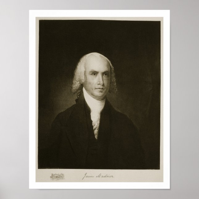 Poster James Madison, 4e président des États-Unis (Devant)
