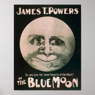 Poster James T. Powers au théâtre Blue Moon