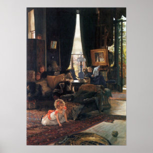 Poster James Tissot - Caché-cache