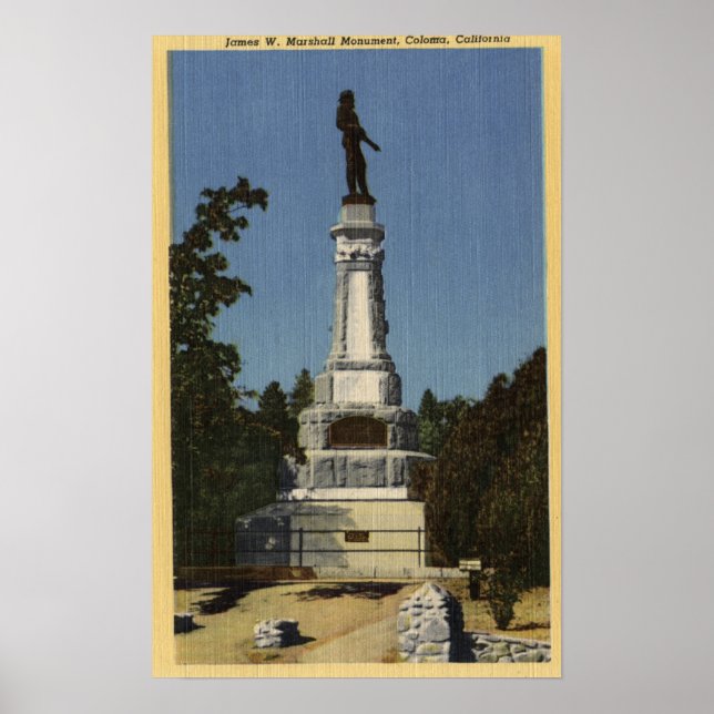 Poster James W. Marshall Monument Vue n° 2 (Devant)