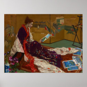 Poster James Whistler - Caprice en pourpre et or