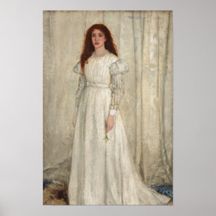 Poster James Whistler - Symphonie en blanc no 1