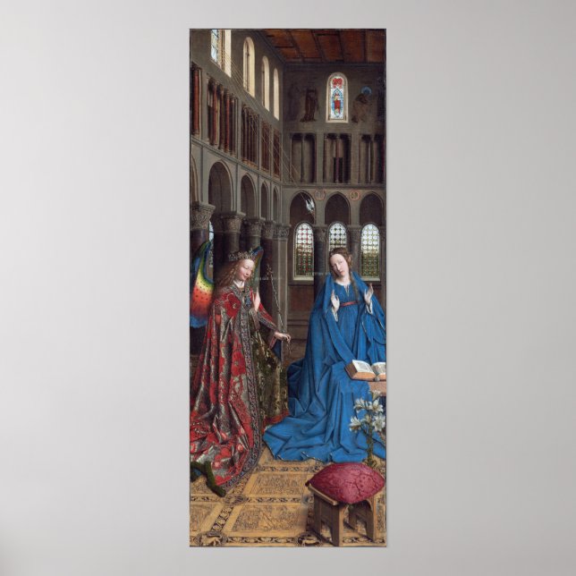 Poster Jan van Eyck L'annonce (Devant)