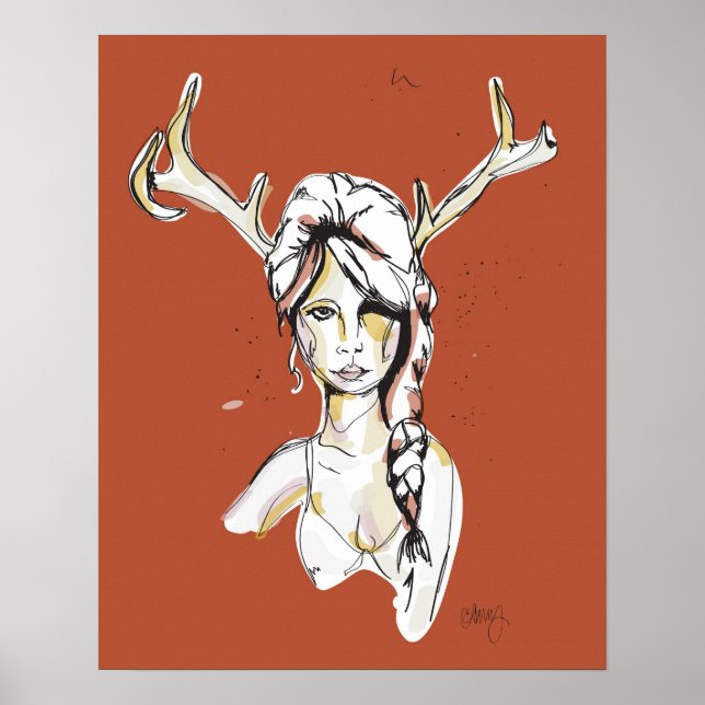 Poster Jane Doe 16po x 20po (Devant)