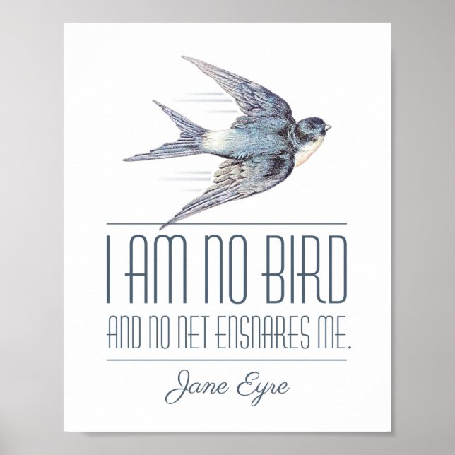 Poster Jane Eyre - Je Ne Suis Pas Un Oiseau - Avalière Vo (Devant)
