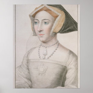 Poster Jane Seymour (c.1509-37) gravée par Francesco Bar
